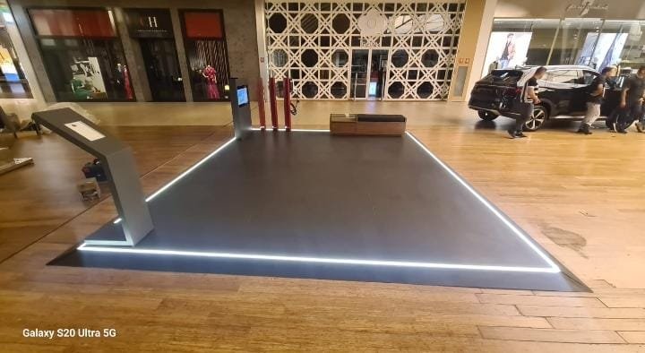 Projeto comercial executado com acabamento profissional